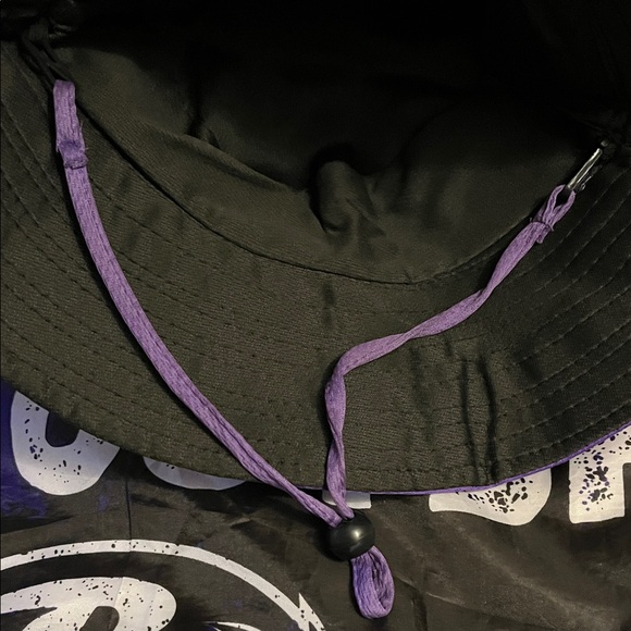 Purple RAVENS Bucket Hat with Rhinestone Accents - Picture 2 of 6